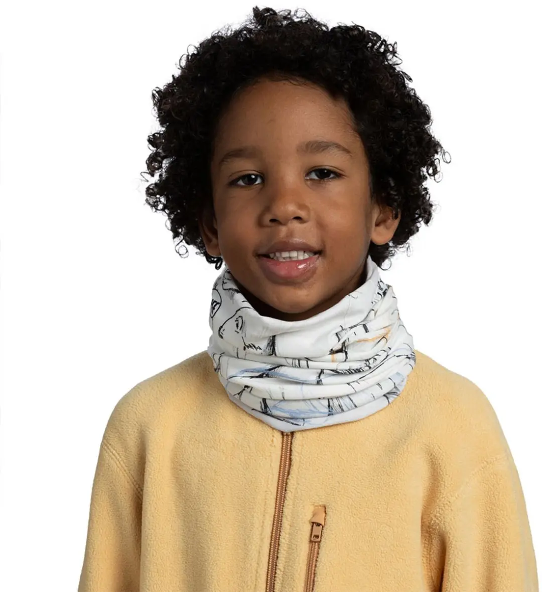 Buff Original Ecostretch Nekwarmer - Wit - afbeelding 4 van 6