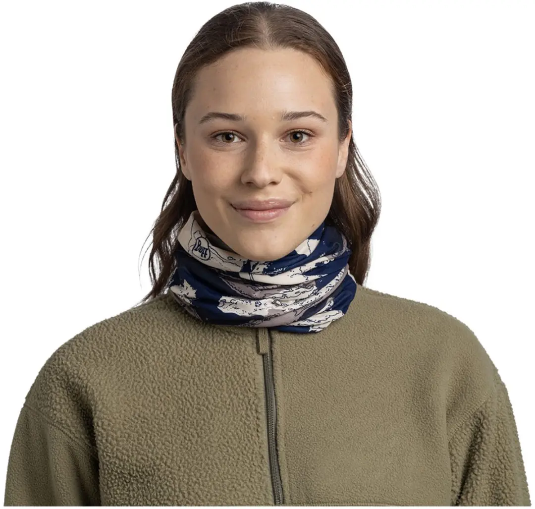 Buff Original Ecostretch Nekwarmer - Blauw - afbeelding 4 van 6