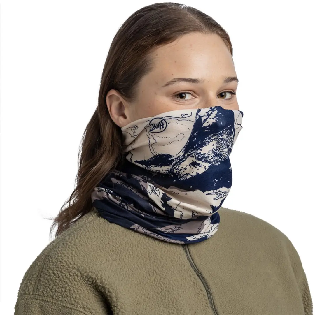 Buff Original Ecostretch Nekwarmer - Blauw - afbeelding 5 van 6