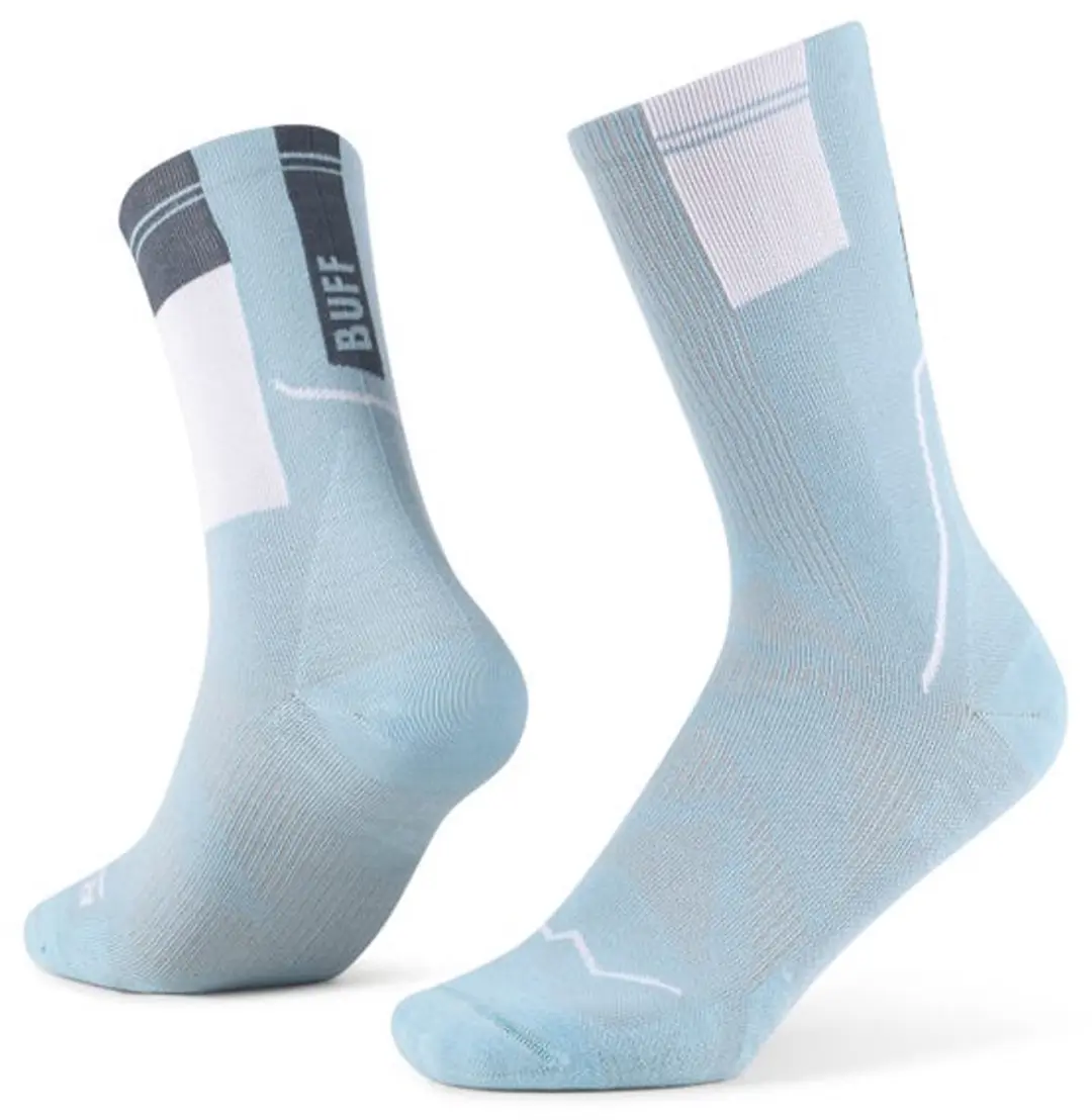 Buff Coolnet Crew Hardloopsokken - Dusty Blue - 45-47
