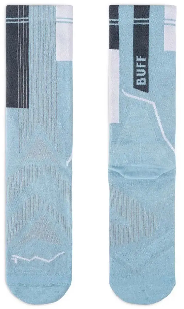 Buff Coolnet Crew Hardloopsokken - Dusty Blue - 45-47