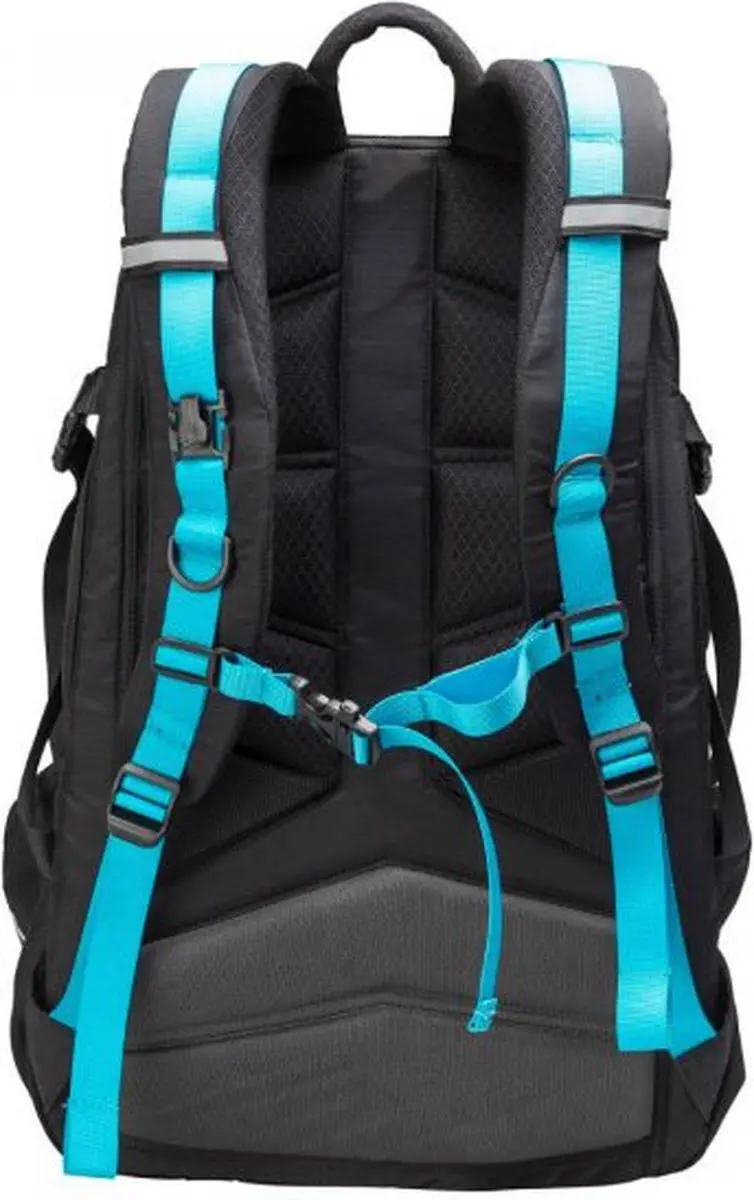 Viking Rugtas 40L - 3 Vakken - Zwart/Wit
