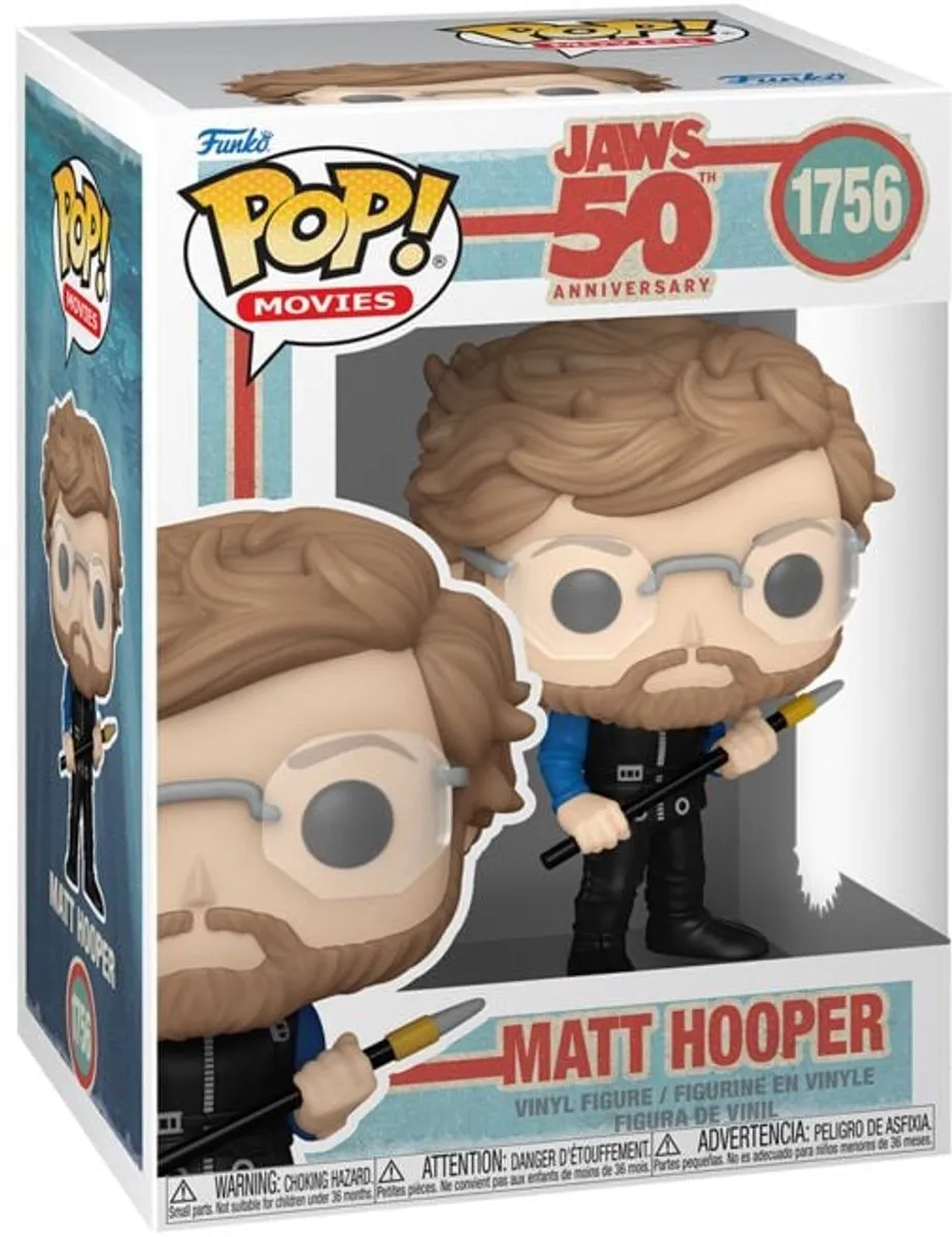 Funko Pop! Jaws Matt Hooper 1756 Vinylfiguur - Standard