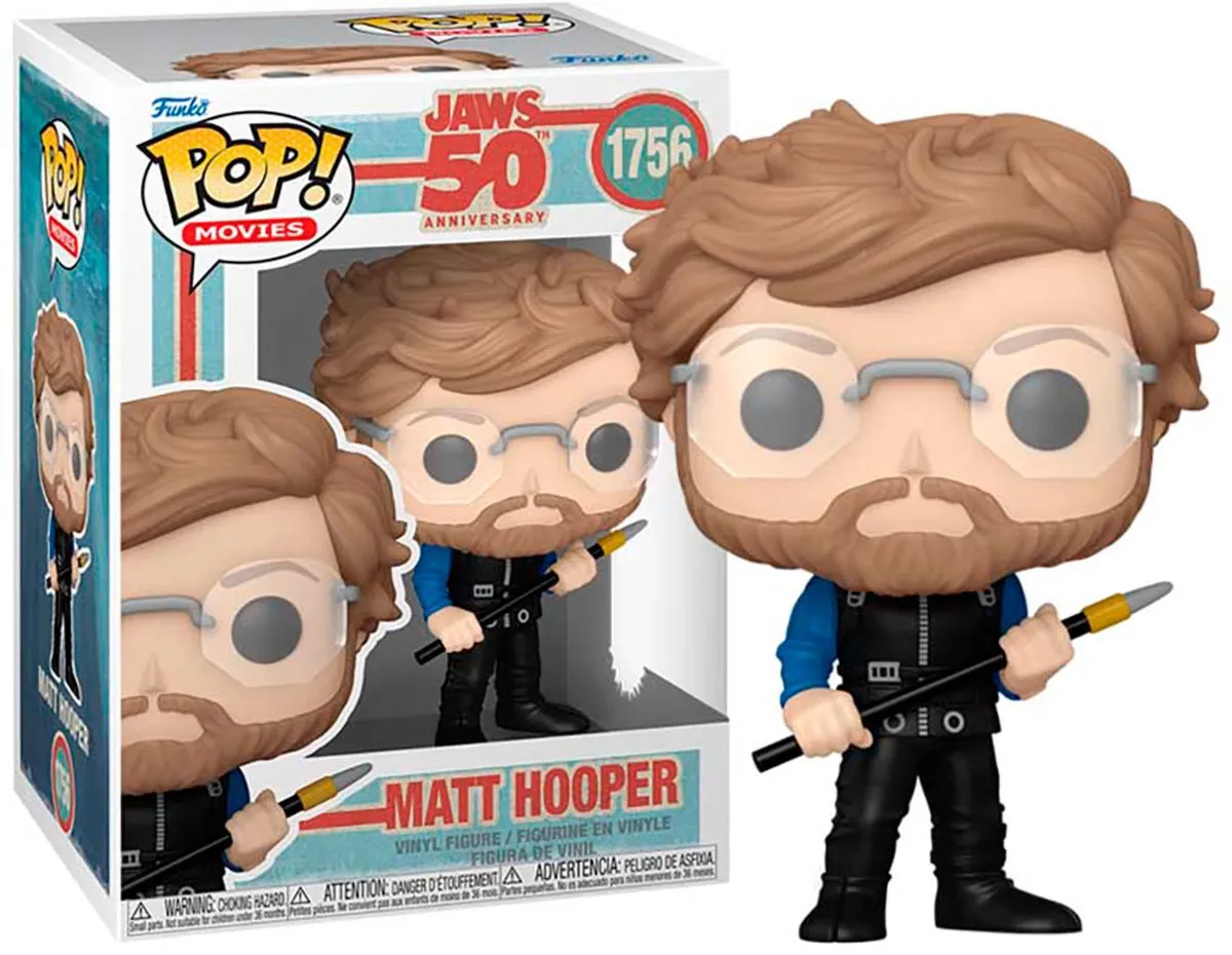 Funko Pop! Jaws Matt Hooper 1756 Vinylfiguur - Standard