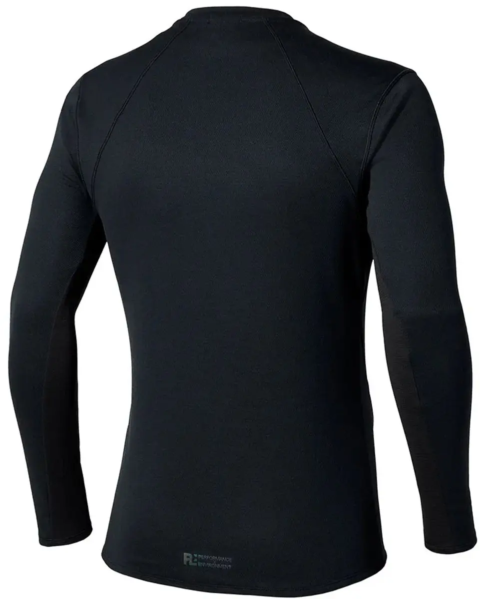 Mizuno Tech Thermal Charge T-shirt Lange Mouwen - L - Zwart