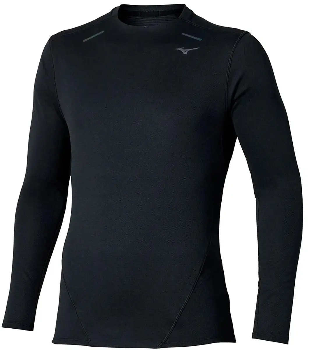 Mizuno Tech Thermal Charge T-shirt Met Lange Mouwen Zwart L Man
