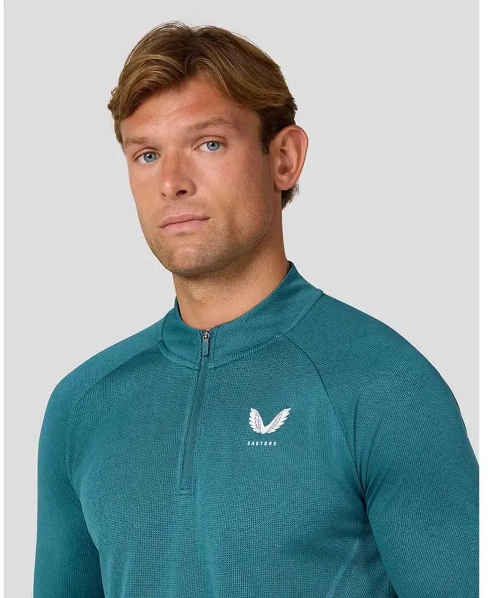 Castore Apex Engineered Knit T-shirt - Dark Green S - afbeelding 4 van 4