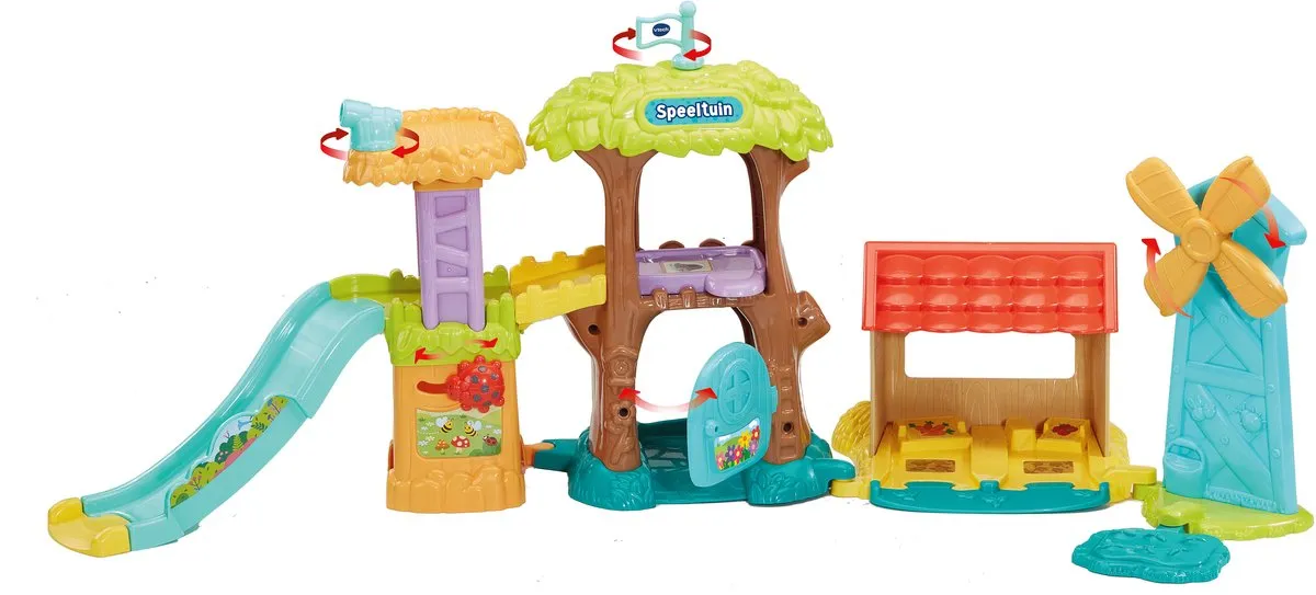 VTech Rol & Dol Dieren Speeltuin - Multicolor