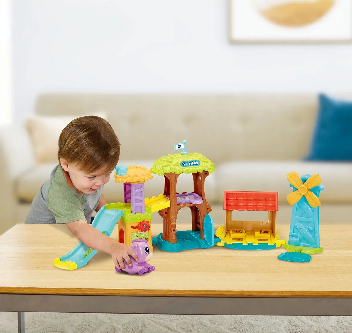 VTech Rol & Dol Dieren Speeltuin - Multicolor