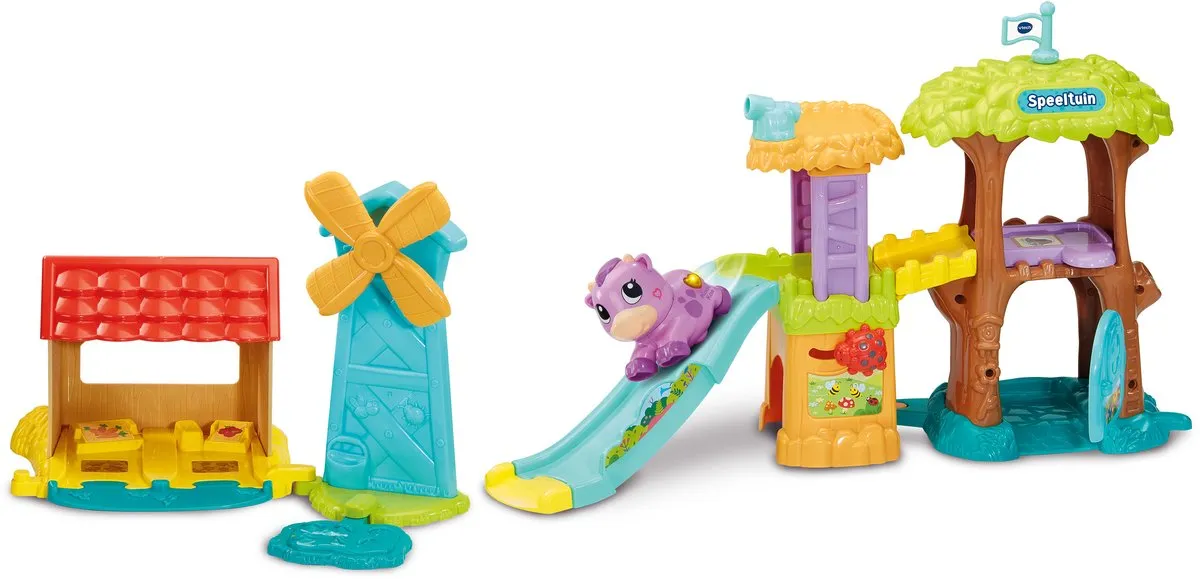 VTech Rol & Dol Dieren Speeltuin - Multicolor