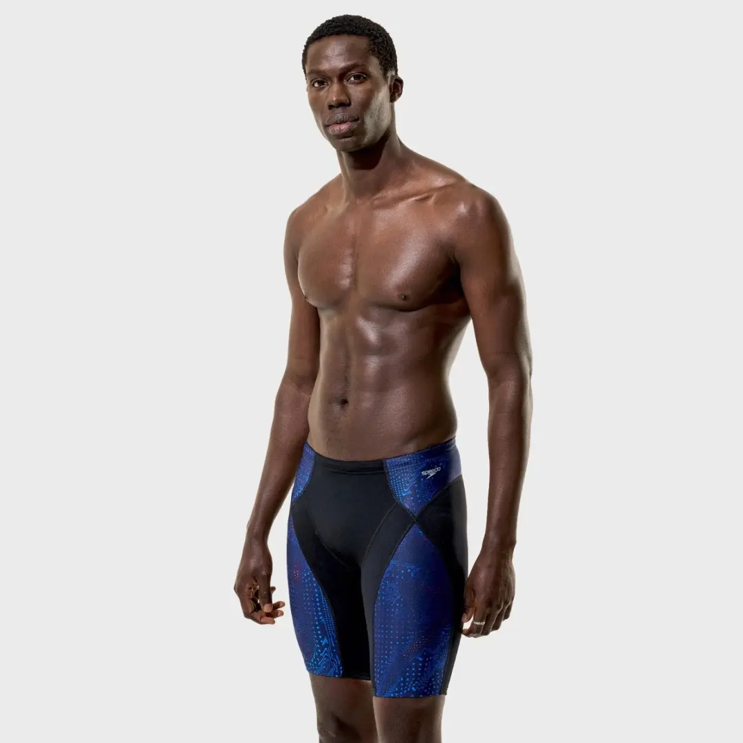 Speedo Endurance Max Compression Jammer - Blauw/Zwart - afbeelding 3 van 6