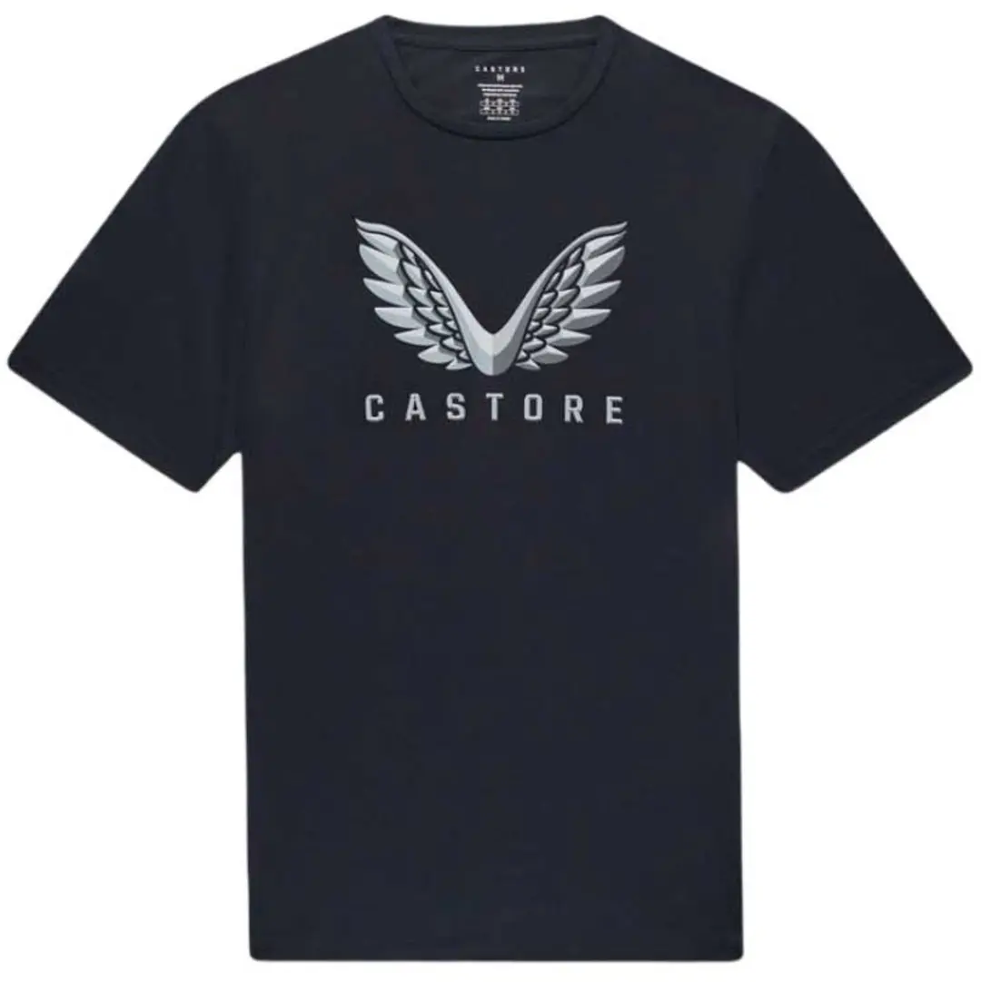 Castore Graphic Training T-shirt Met Korte Mouwen Zwart XL Man