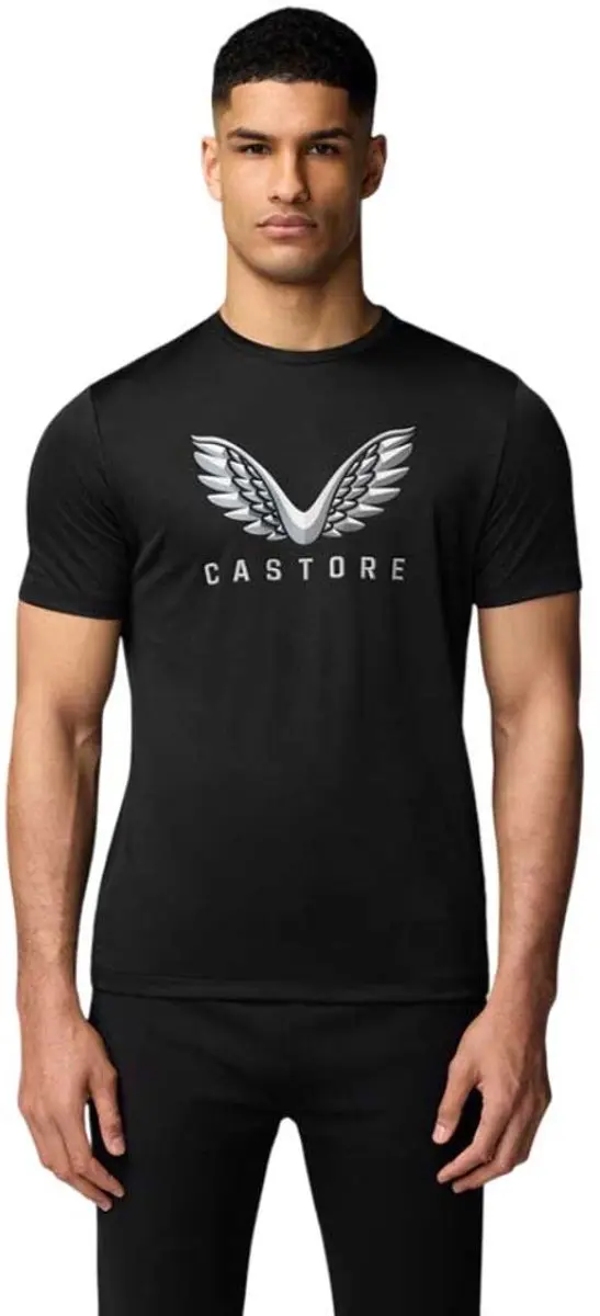 Castore Graphic Training T-shirt XL - Zwart - afbeelding 2 van 6
