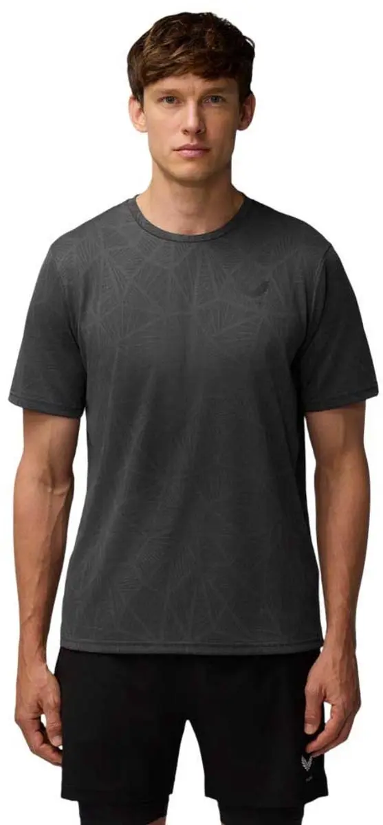 Castore Flow Engineered Knit T-shirt Met Korte Mouwen Grijs XL Man