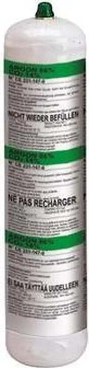 Telwin Lasgas Wegwerpfles 1L M10 - 86% Argon/14% CO2