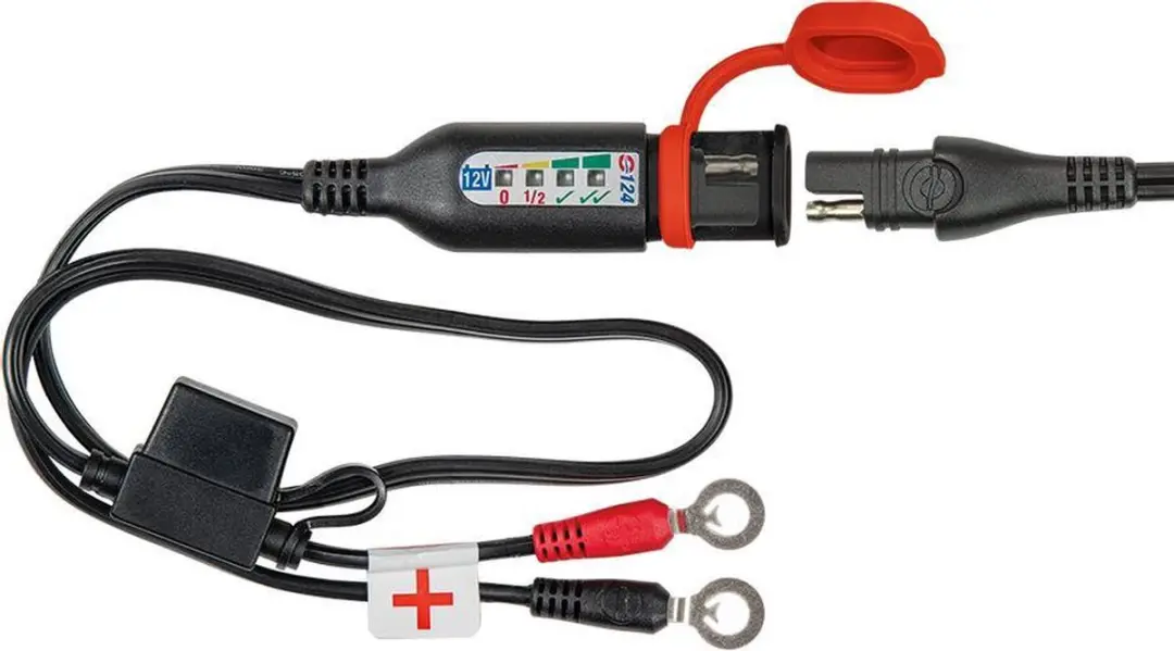 TecMate OptiMate O-124 Accu-Statusmonitor 12V - 4LED - SAE