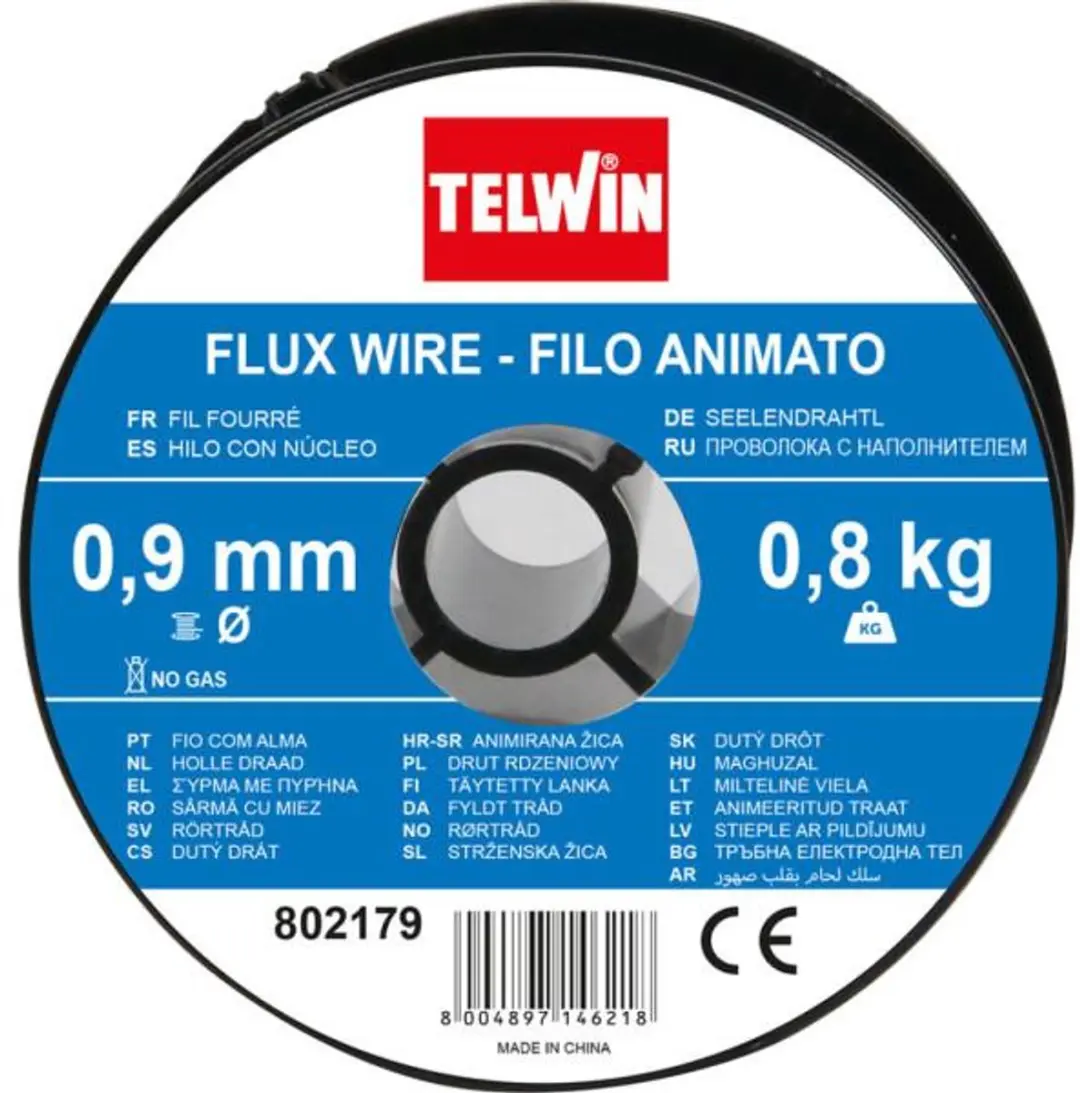 TELWIN 802179 Lasdraad gasloos 0,9mm - 0,8kg