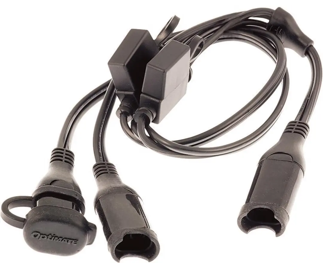 OptiMate O-05 SAE Y-Splitter met Zekering