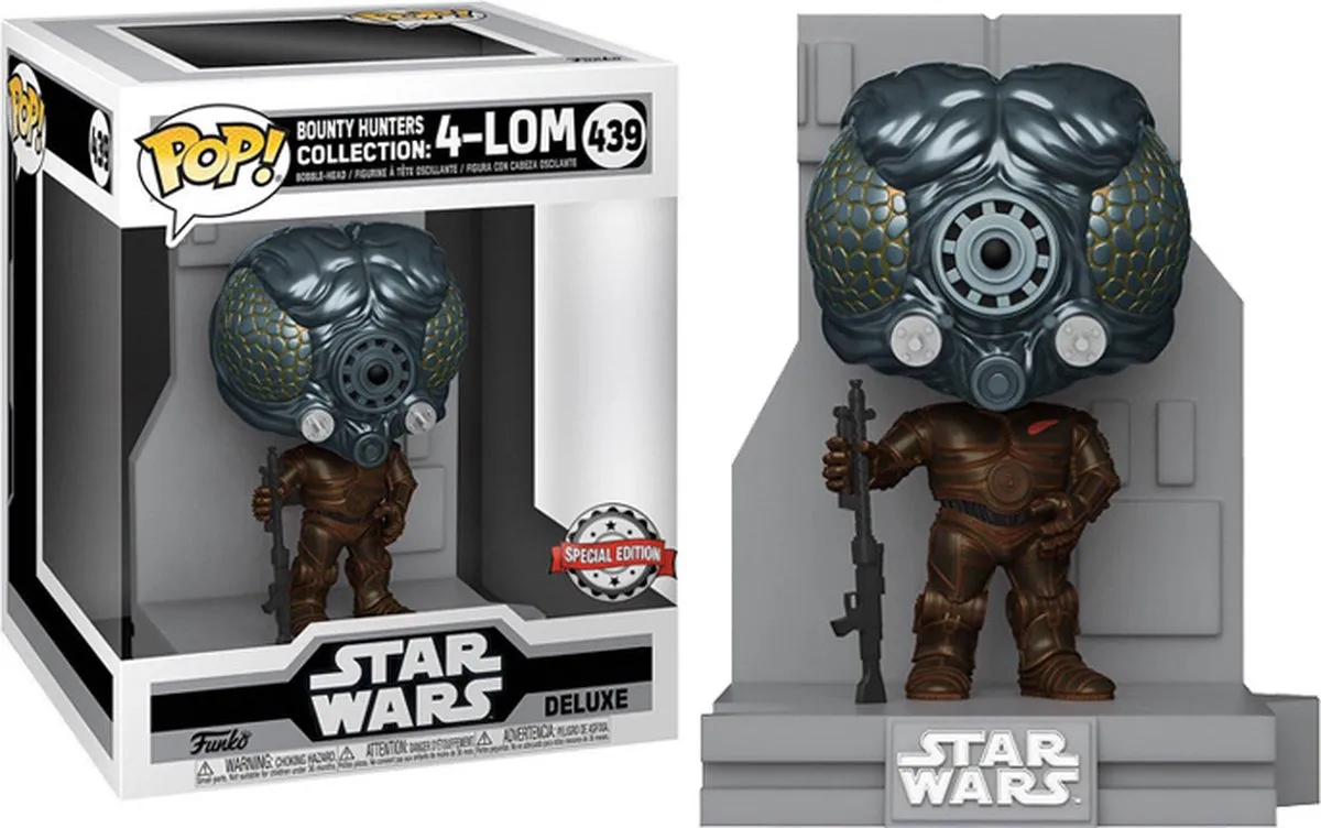 Funko Pop! Deluxe Bounty Hunters Collection 4-LOM #439