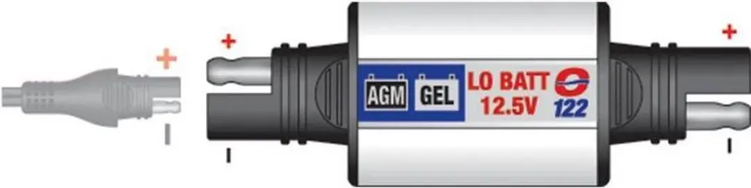 SAE spanningsindicator O122 AGM of Gel accu