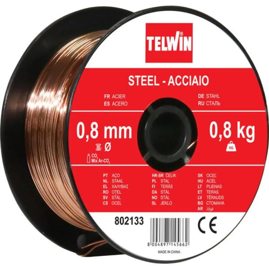 Telwin Lasdraad 0,8mm Staal MIG - 594802133