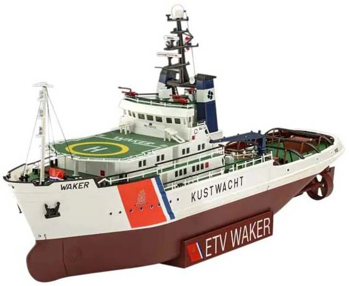 Revell 05240 ETV Waker Modelbouwpakket - Nederlandse Kustwacht - 1:20 - 150 Onderdelen
