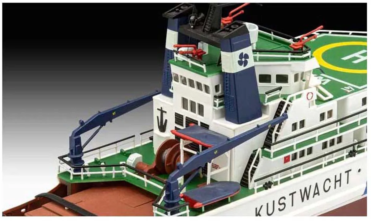 Revell 05240 ETV Waker Modelbouwpakket - Nederlandse Kustwacht - 1:20 - 150 Onderdelen
