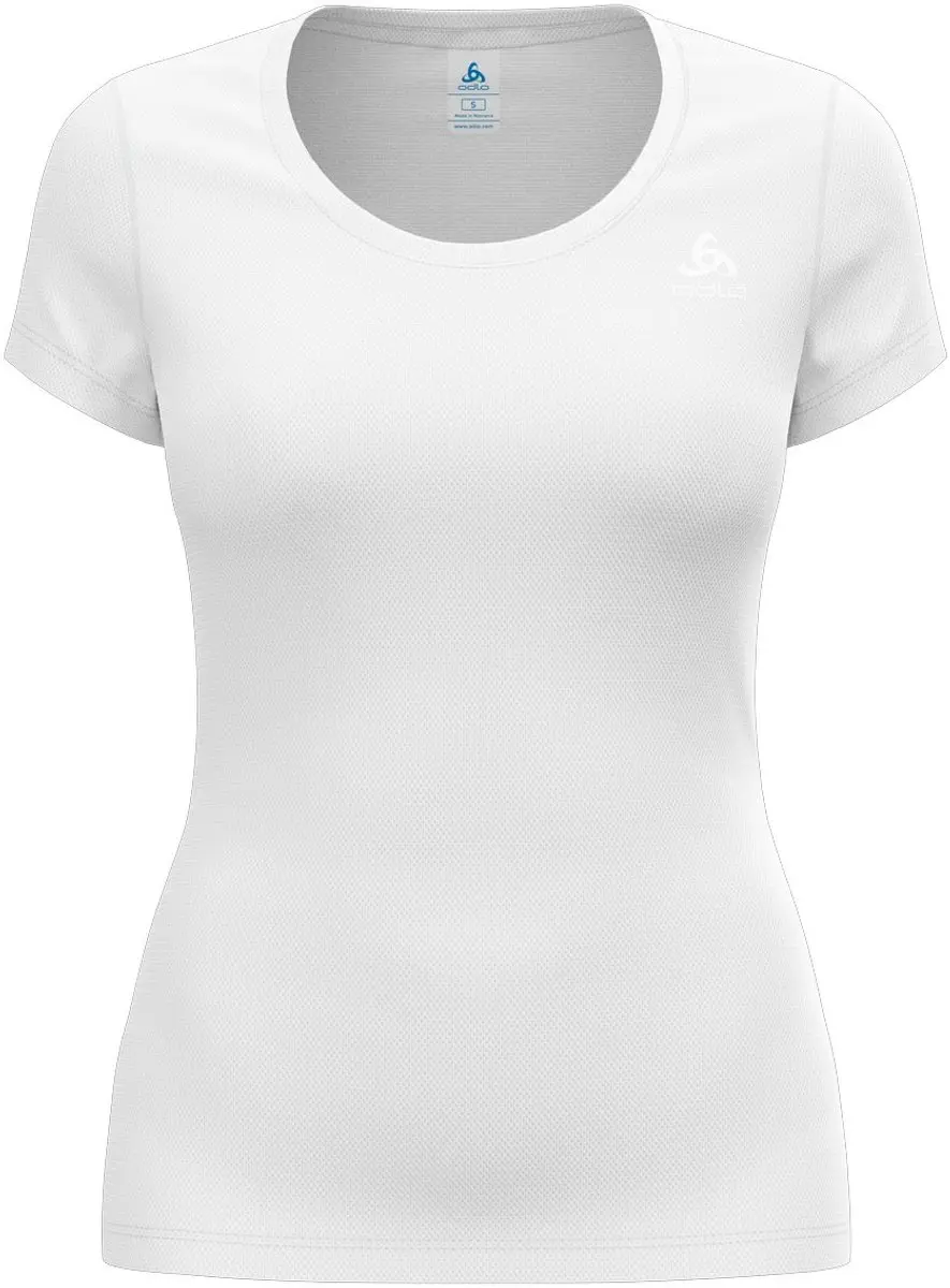 ODLO BL TOP Crewneck ACTIVE F-DRY LIGHT - XS - Wit - afbeelding 4 van 6