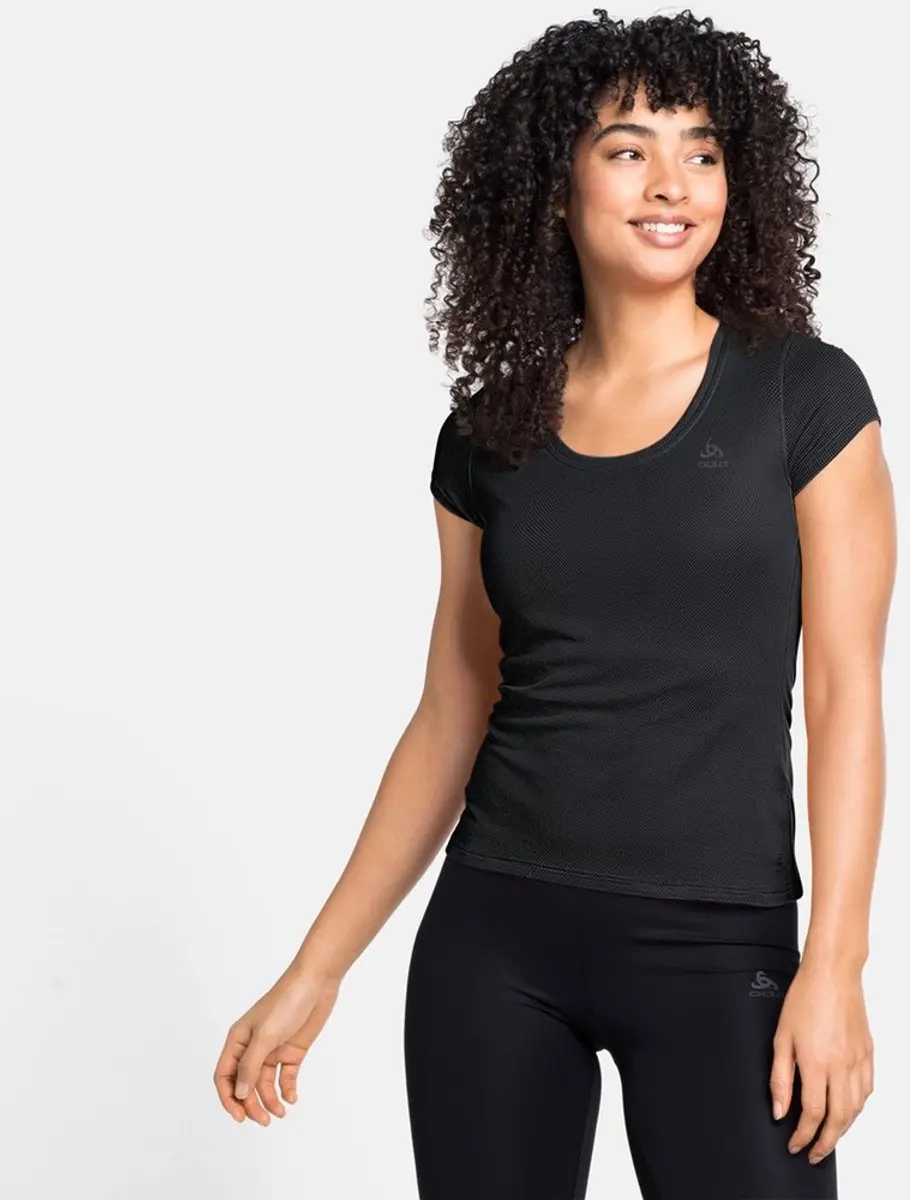 ODLO BL TOP Crewneck ACTIVE F-DRY LIGHT - Zwart