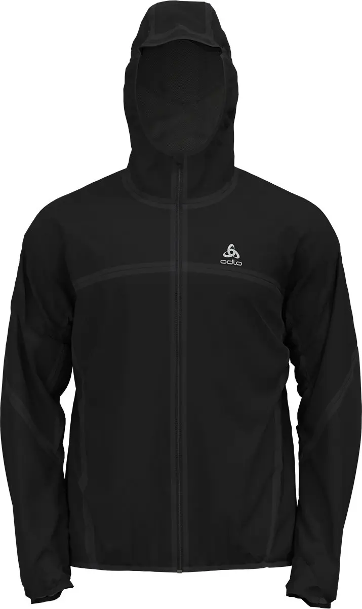 Hardloopjack Odlo Men Jacket Zeroweight Waterproof Black-S