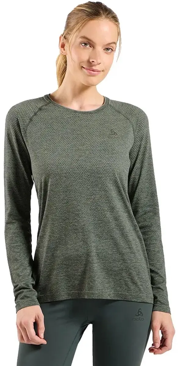 Longsleeve Odlo Women Essential Seamless Shadow Melange-M
