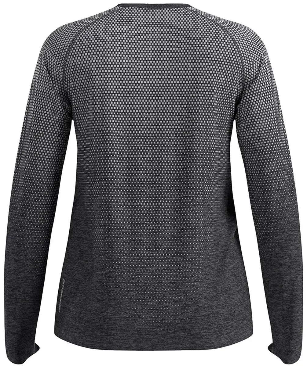 ODLO Women Essential Seamless Longsleeve - XS - Stone Grey Melange - afbeelding 4 van 4