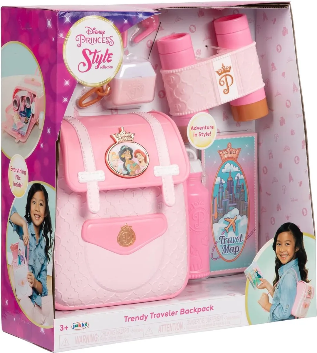 Disney Princess Trendy Reisrugzak - Roze