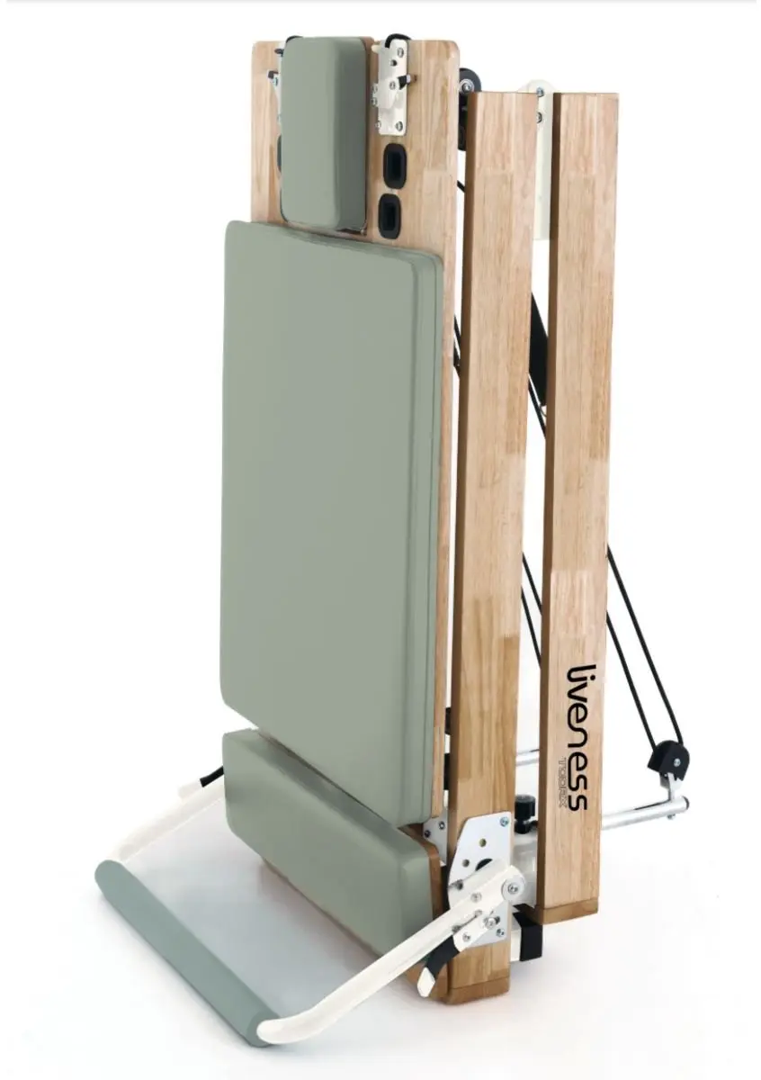 Toorx Liveness PTX 500 Pilates Reformer - Groen - afbeelding 6 van 6