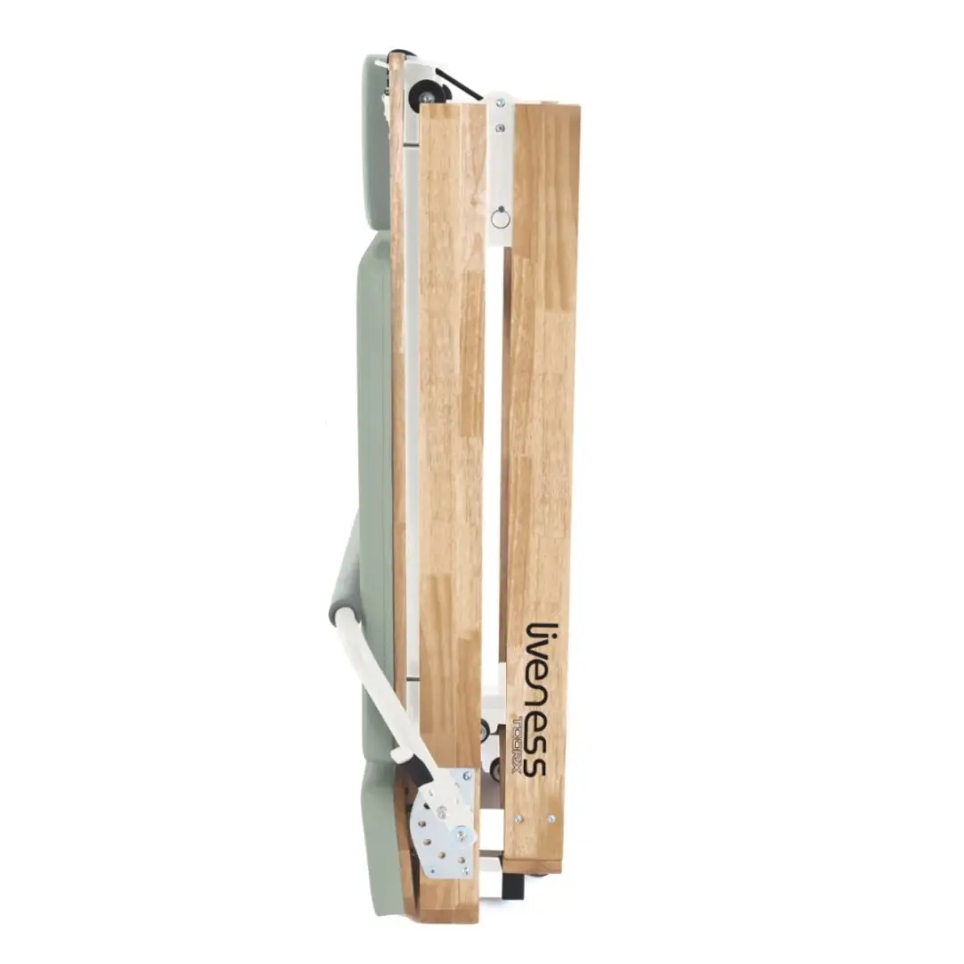 Toorx Liveness PTX 500 Pilates Reformer - Groen - afbeelding 4 van 6