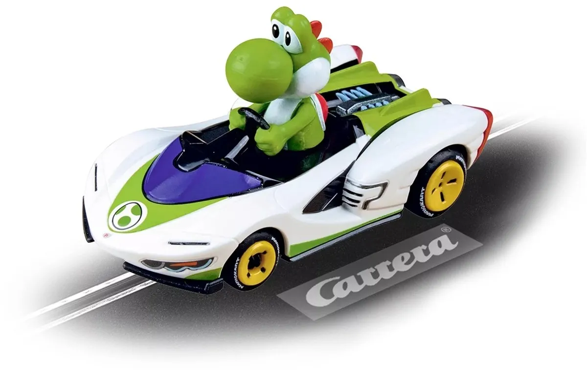 Carrera Go!!! Mario Kart P-Wing Yoshi Auto CAR20064183 - Multi