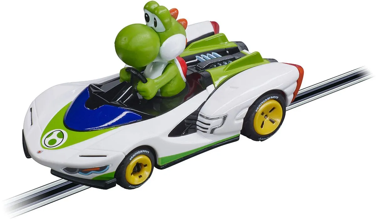 Carrera Go!!! Mario Kart P-Wing Yoshi Auto CAR20064183 - Multi