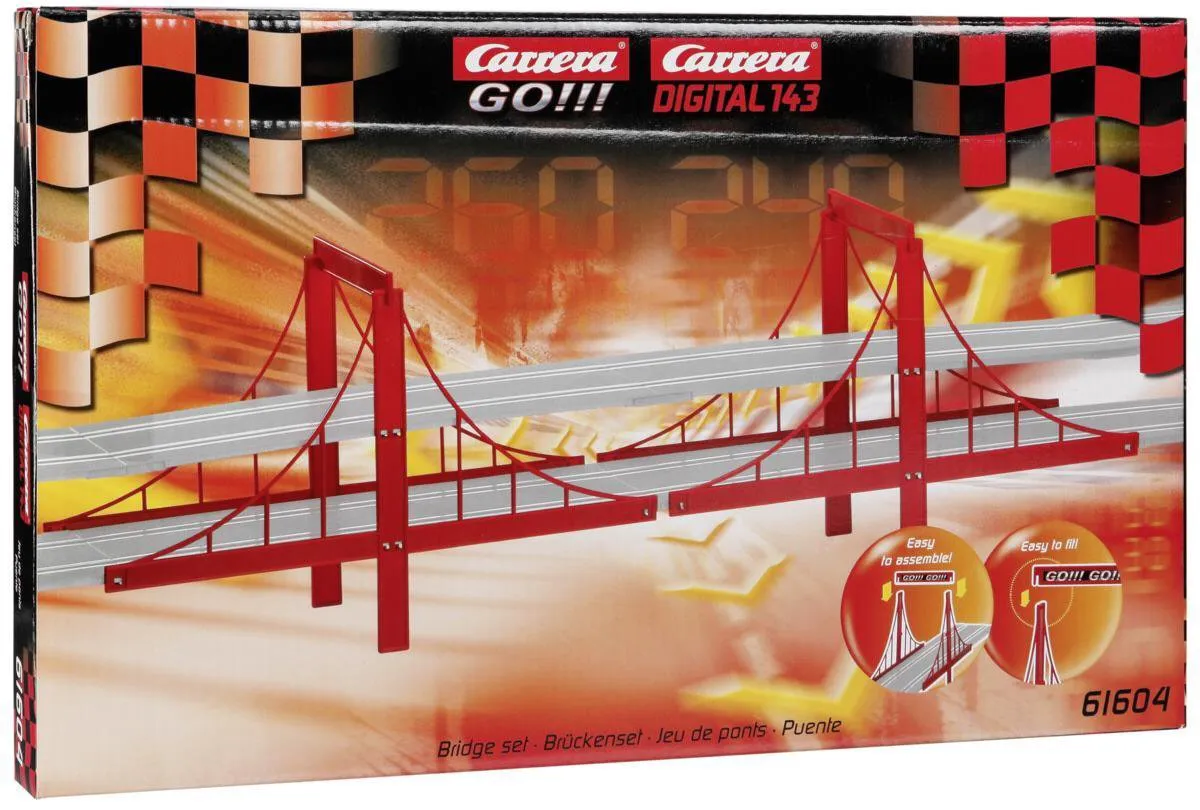 Carrera Go!!! Bruggenset CAR20061604 - 4 Brugdelen - Multi