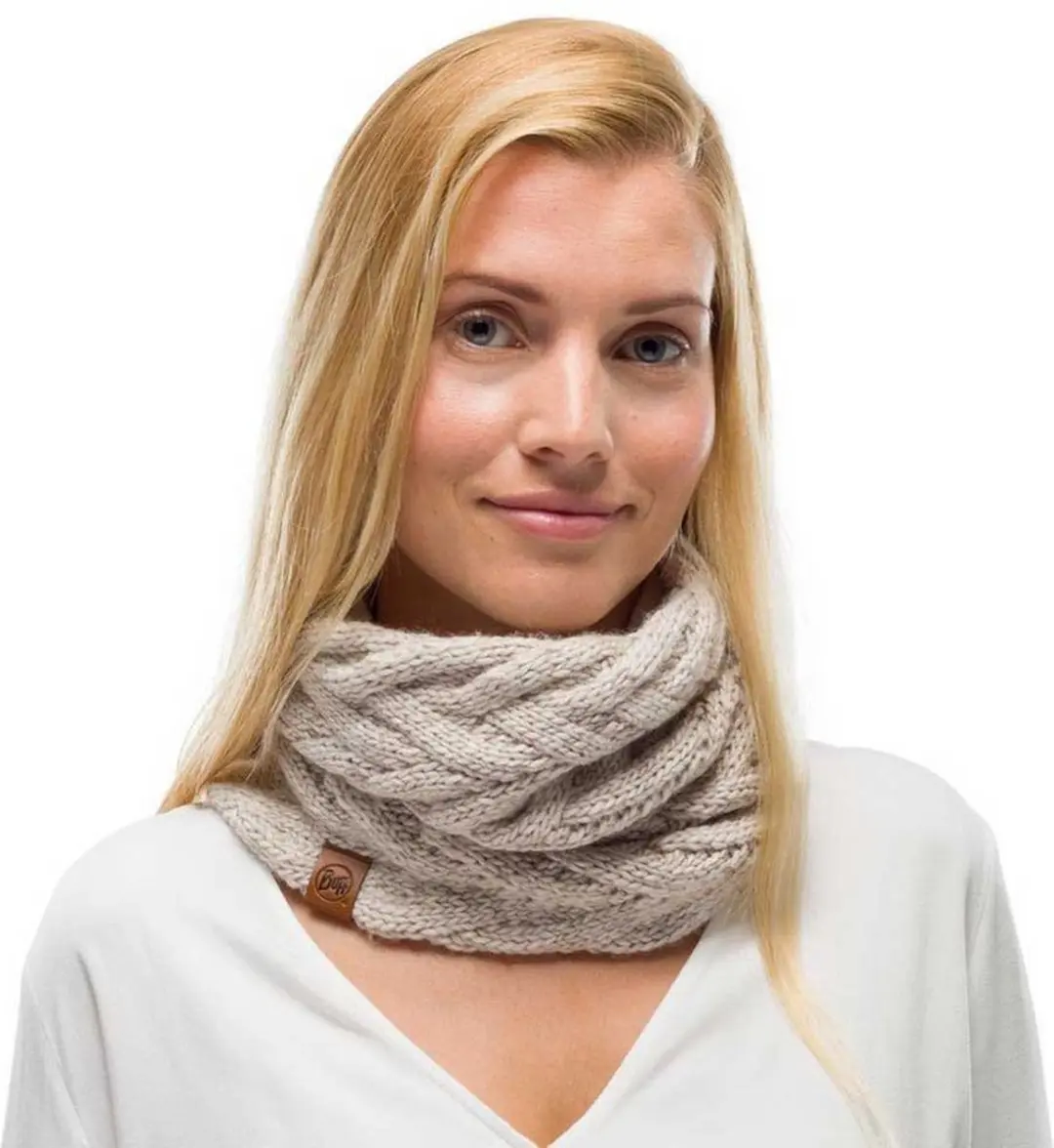 Buff Caryn Cru Nekwarmer - One Size - Wit - afbeelding 2 van 6