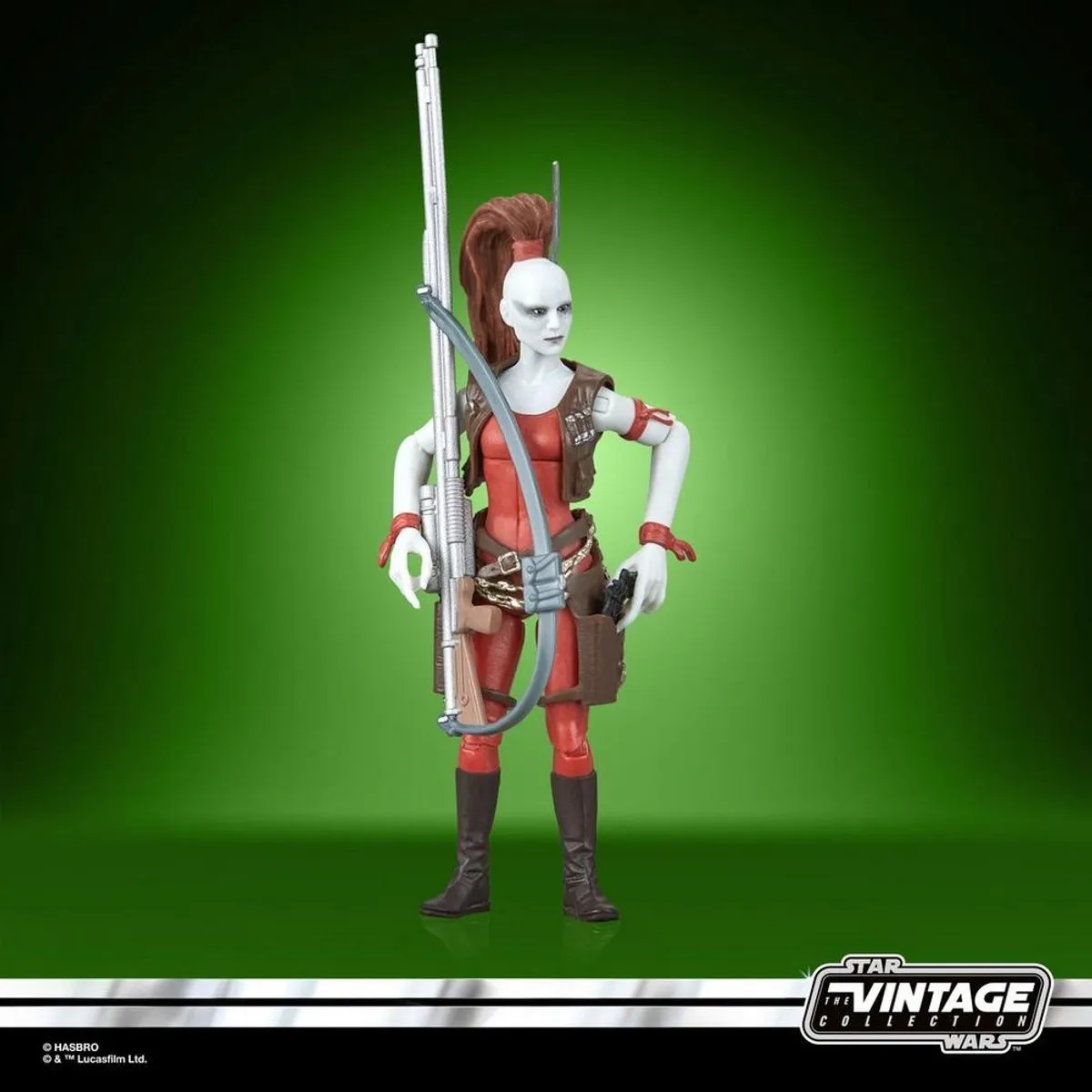 Star Wars Episode I Vintage Aurra Sing Action Figuur 10cm