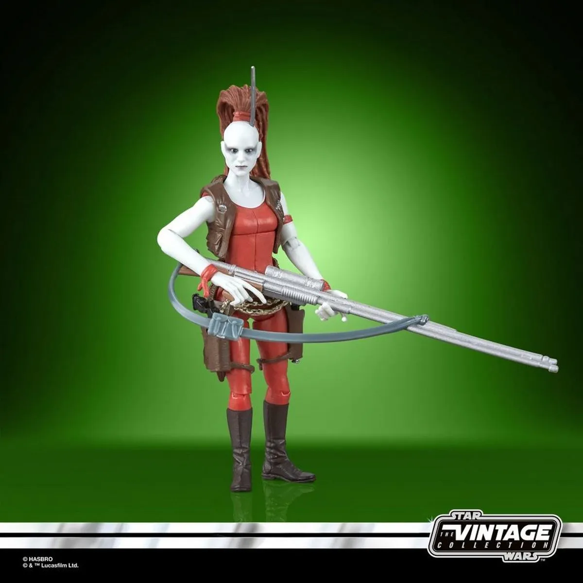 Star Wars Episode I Vintage Aurra Sing Action Figuur 10cm - HASG0930 - Multicolor - afbeelding 6 van 6