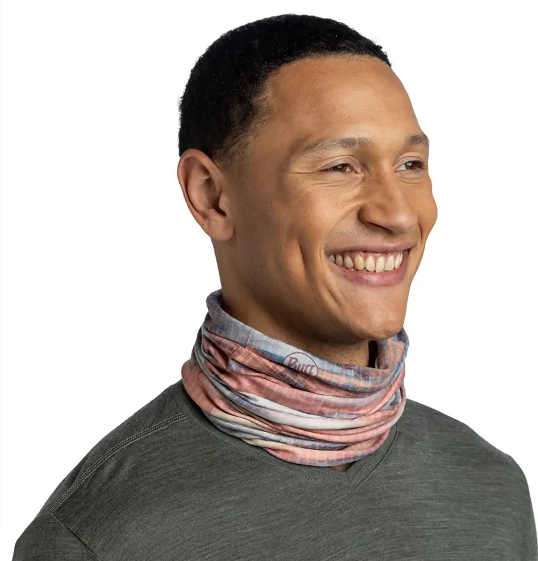 Buff Original Ecostretch Nekwarmer - Grijs - afbeelding 5 van 6