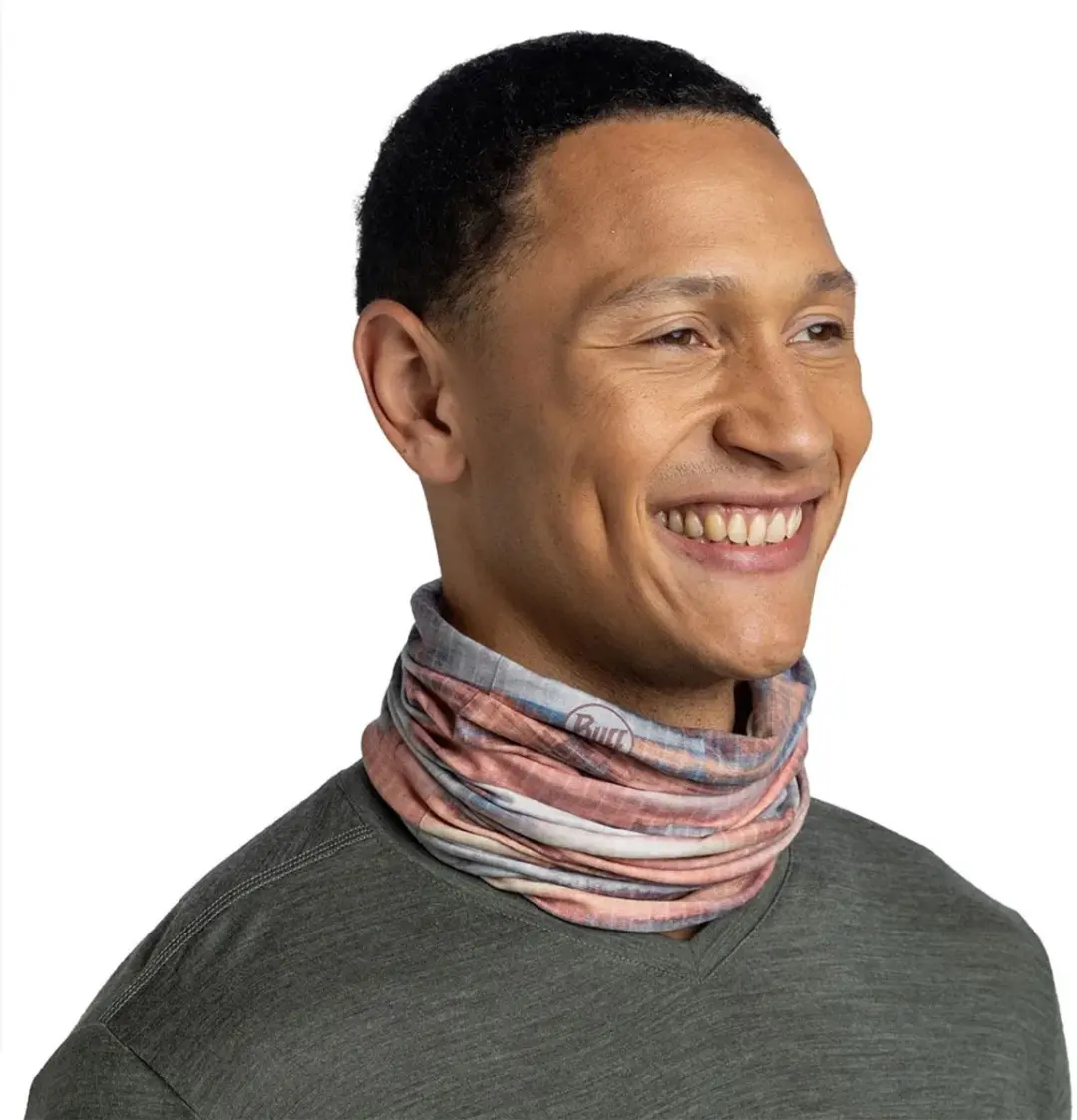 Buff Original Ecostretch Nekwarmer - Grijs - afbeelding 6 van 6