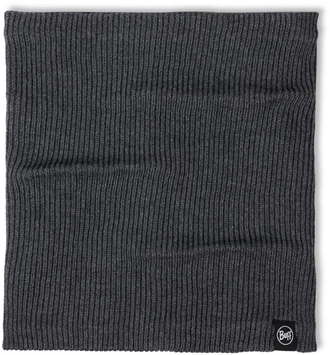 Buff Knitted & Fleece Nekwarmer - Renvi Grey Heather