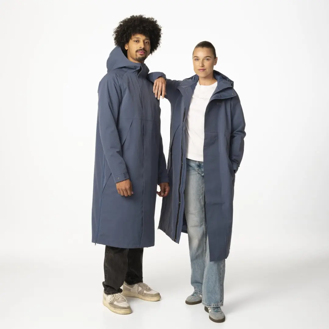 AGU City Slicker Winterregenjas Uniseks - Denim Blauw - 10.000 mm - afbeelding 5 van 6