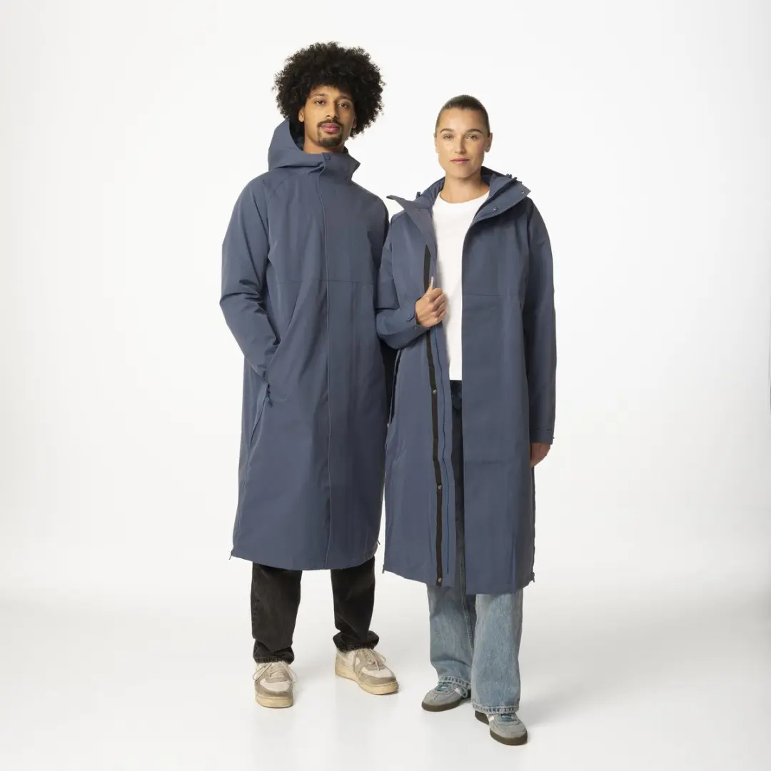 AGU City Slicker Winterregenjas Uniseks - Denim Blauw - 10.000 mm - afbeelding 4 van 6