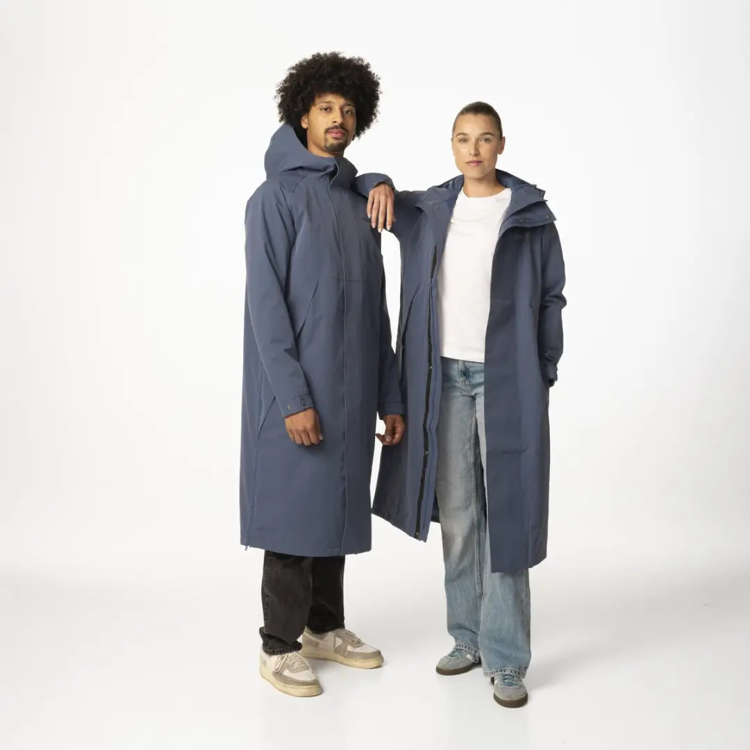 AGU City Slicker Winterregenjas Uniseks - Denim Blauw - 10.000 mm - afbeelding 6 van 6