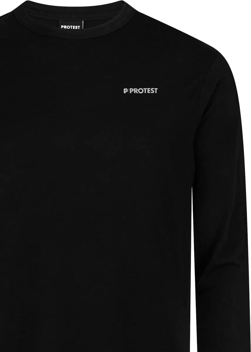 Protest PRTClaxton Thermoshirt Heren Lange Mouw - S - True Black - afbeelding 5 van 6