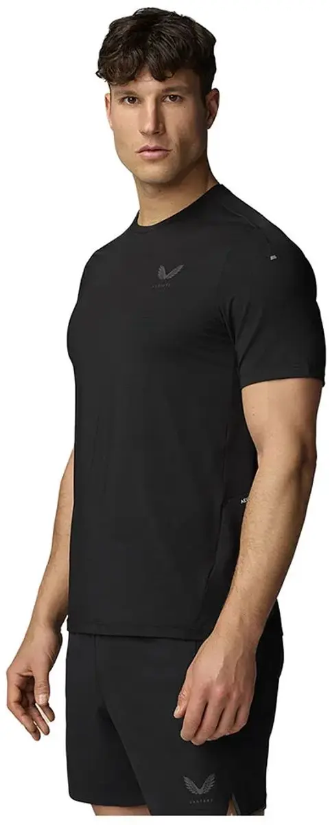 Castore Cme30963 T-shirt Met Korte Mouwen Zwart L Man