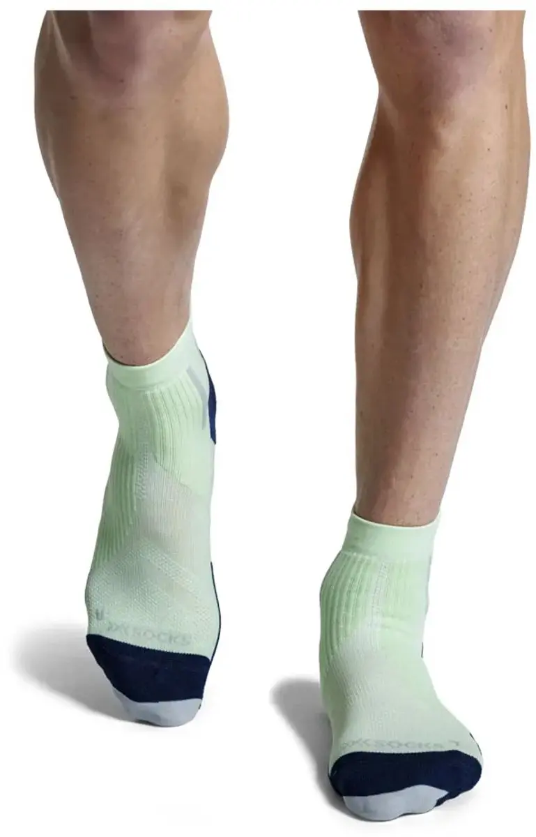 X-Bionic Run Perform Korte Sokken Neolime/Black - 39-41